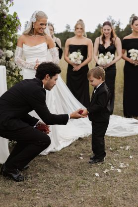 Greystone Castle summer wedding rocky mountain bride38