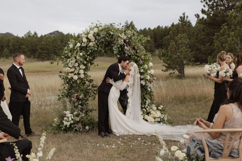 Greystone Castle summer wedding rocky mountain bride39