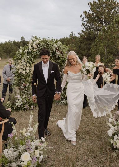 Greystone Castle summer wedding rocky mountain bride40