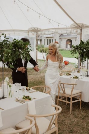 Greystone Castle summer wedding rocky mountain bride55