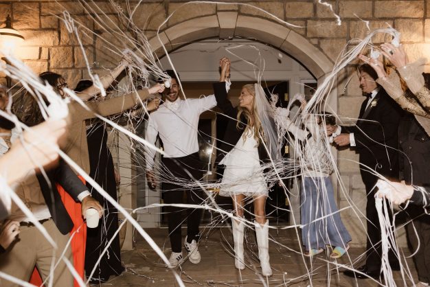 Greystone Castle summer wedding rocky mountain bride65