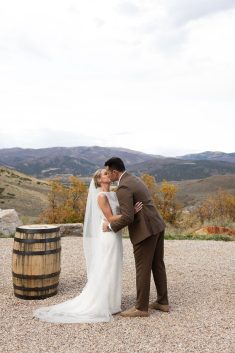 High West Distillery falll wedding Emily Blaire rocky mountain bride36