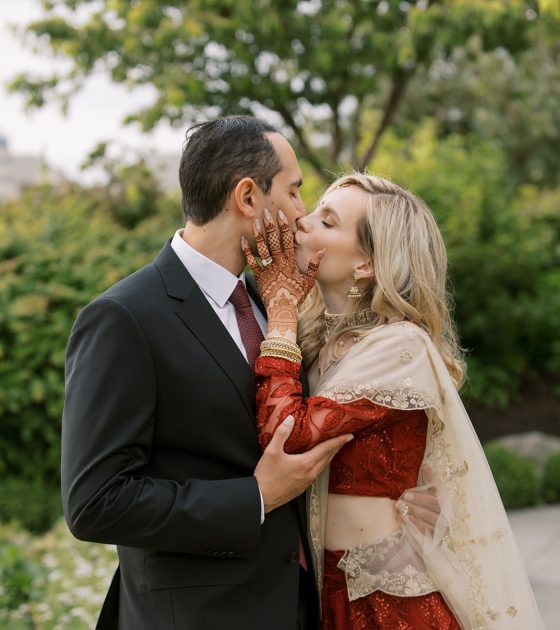 A Vibrant Indo Western Fusion Wedding at Inn at Laurel Point