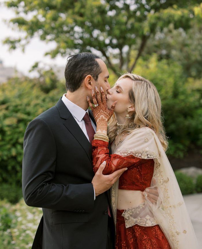 A Vibrant Indo Western Fusion Wedding at Inn at Laurel Point