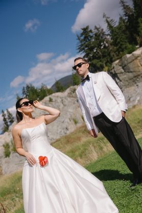 Malia and David | Wedge Mountain Lodge