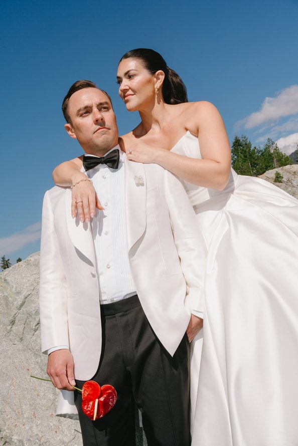Malia and David | Wedge Mountain Lodge