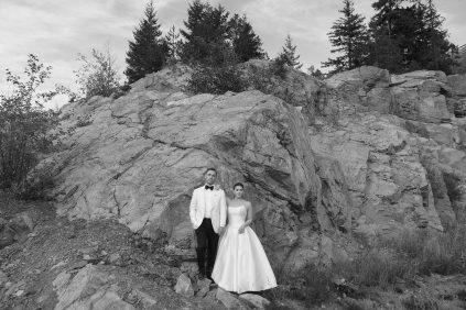 Malia and David | Wedge Mountain Lodge