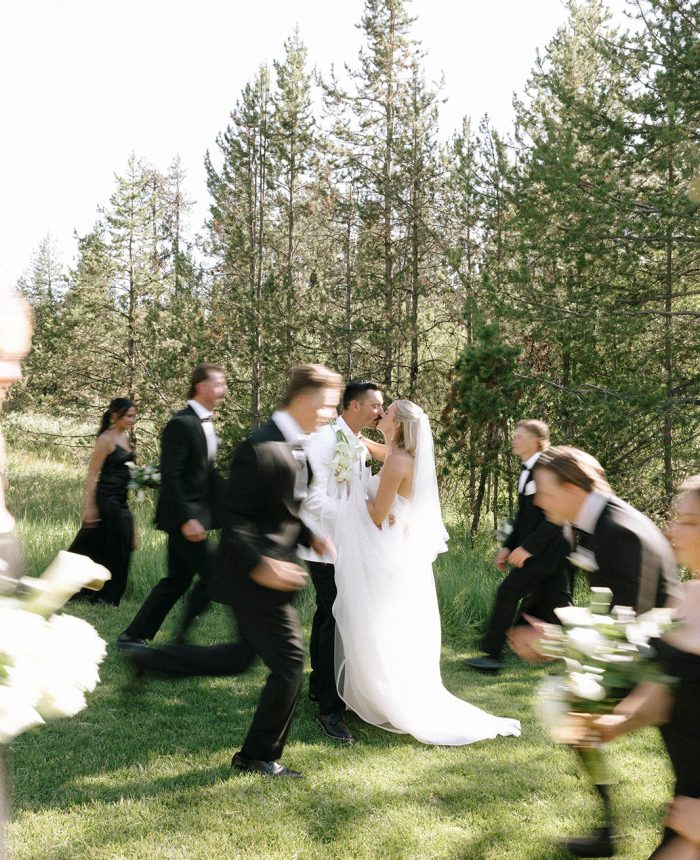 Warm and Effortless Summertime Wedding in McCall, Idaho