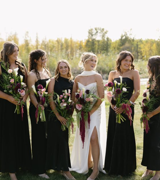 Moody and Wild Botanical Wedding in Alberta