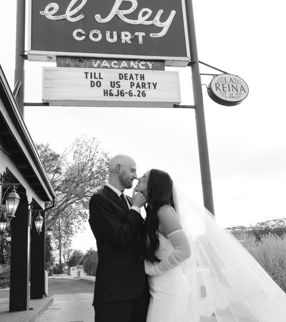 Santa Fe Tented Wedding Filled with Cheerful Details