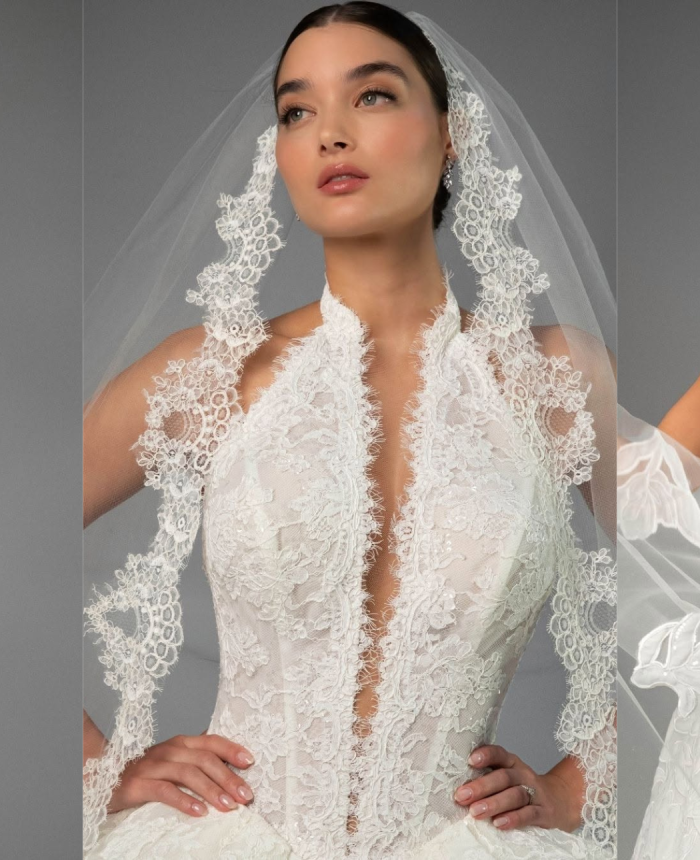 Halter Wedding Dresses: The Bridal Neckline Making a Quiet Comeback