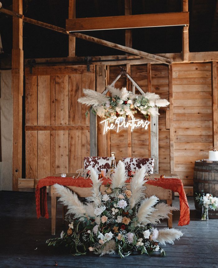 Rustic Boho Wedding at Jacobs Berry Farm with Western Charm