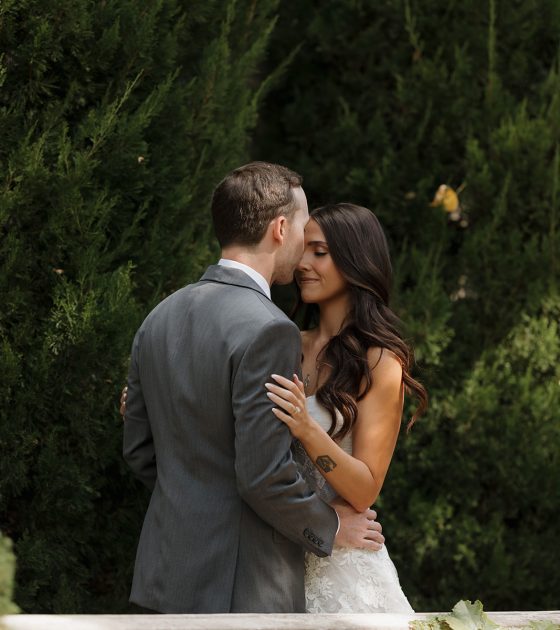 Vineyard I Do’s with a String-Lit Greenhouse Reception in Utah