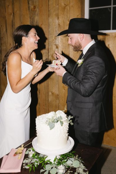 Sweet Haven Barn summer wedding Lottie Weddings rocky mountain bride18