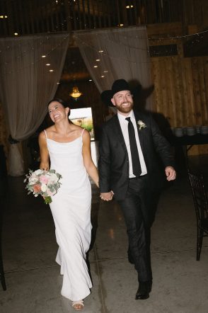 Sweet Haven Barn summer wedding Lottie Weddings rocky mountain bride69
