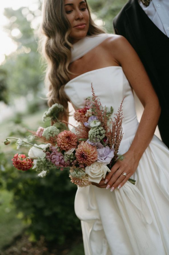 The Cottage at Riverbend wedding inspiration Stinger Event Co. rocky mountain bride24