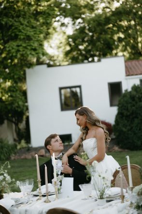 The Cottage at Riverbend wedding inspiration Stinger Event Co. rocky mountain bride5