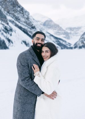 Navdeep & Ramneet Lake Louise Proposal