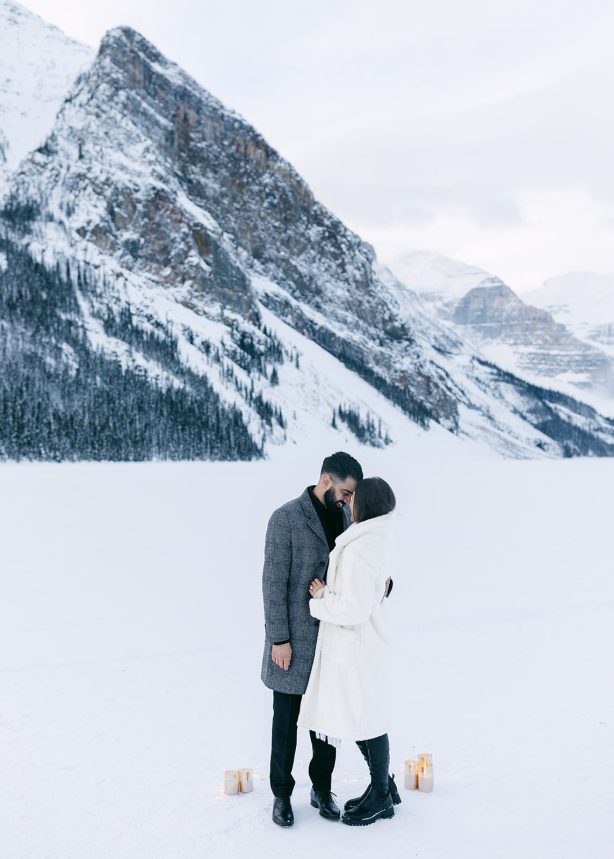 Navdeep & Ramneet Lake Louise Proposal