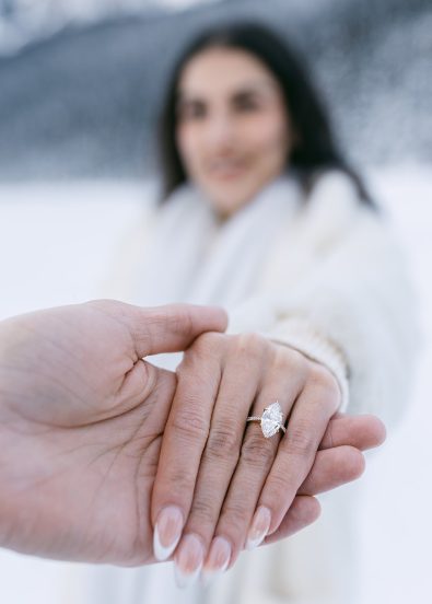 Navdeep & Ramneet Lake Louise Proposal