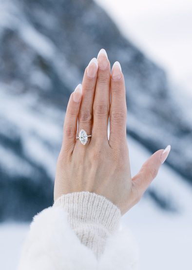 Navdeep & Ramneet Lake Louise Proposal