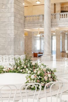 Utah State Capitol and Natural History Museum of Utah winter wedding B Astonished Events rocky mountain bride30