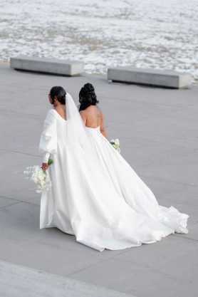 Utah State Capitol and Natural History Museum of Utah winter wedding B Astonished Events rocky mountain bride68